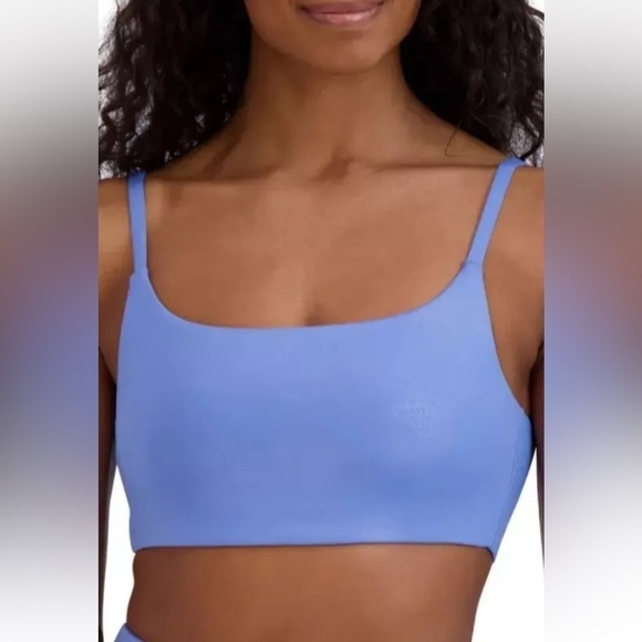 NEW Sage Workout Set Bike Shorts and Sporta Bra Granada Sky Size Small NWT - Picture 2 of 8